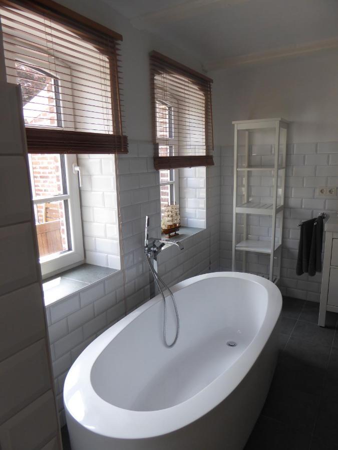 Ferienwohnung Elise Im Gulfhof Am Kanal Grossefehn Extérieur photo