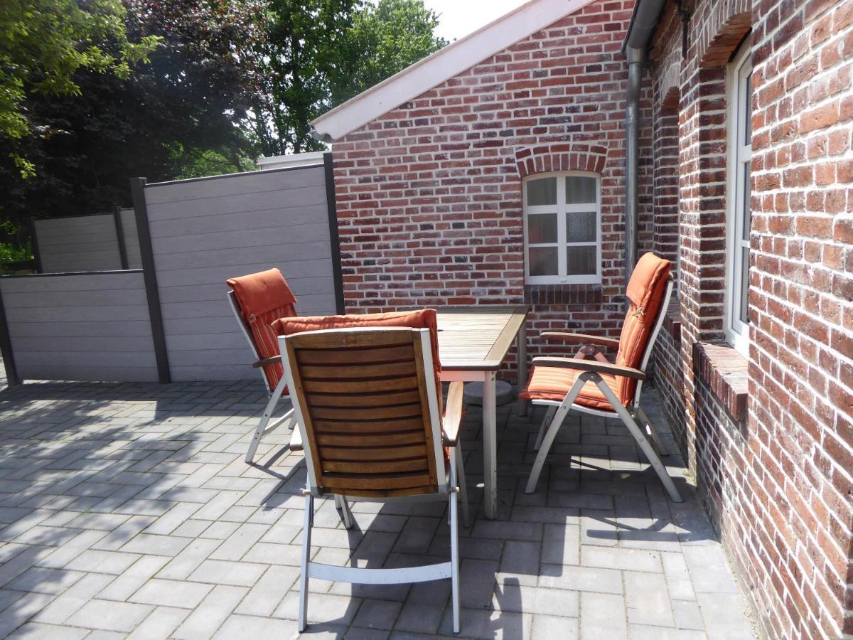 Ferienwohnung Elise Im Gulfhof Am Kanal Grossefehn Extérieur photo